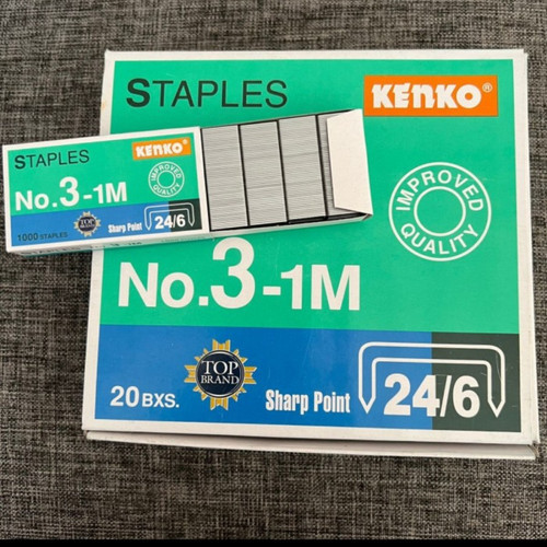 Refill STAPLER / STAPLES KENKO NUMBER 3 | Shopee Philippines