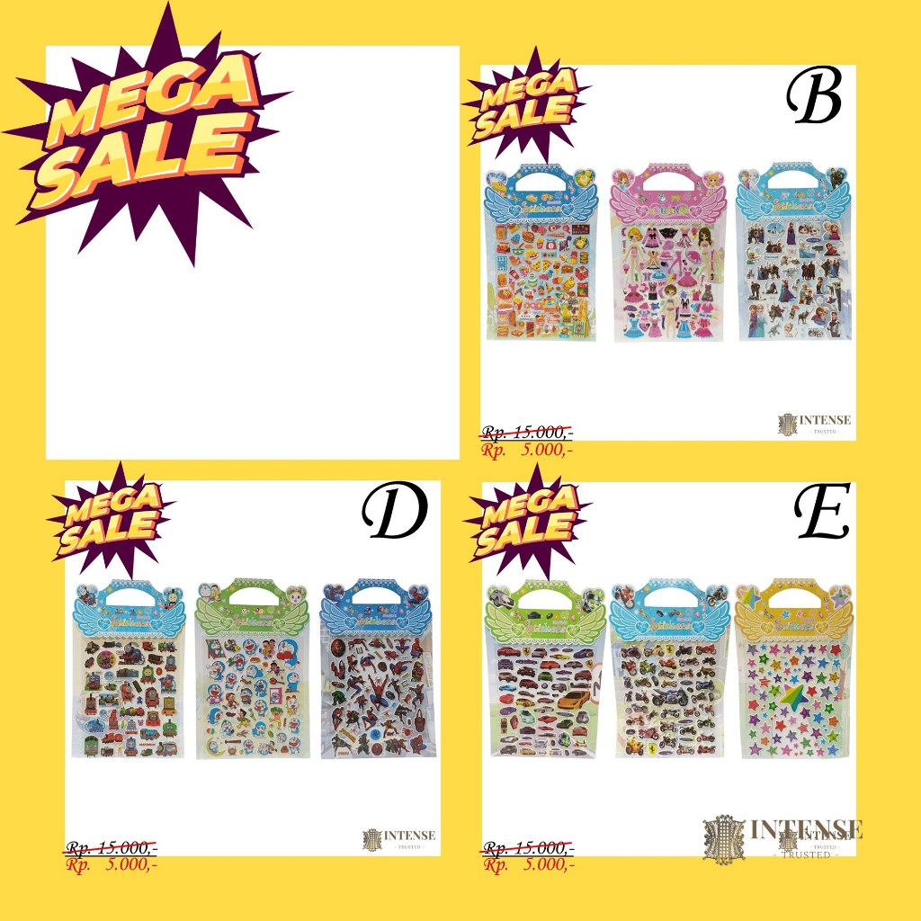 ANIMATED CARTOON HANDLE STICKERS CONTENTS 3 - ANIMATED CARTOON HANDLE ...