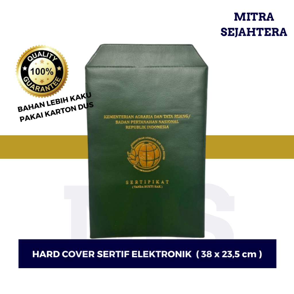 (HARD COVER) ELECTRONIC CERTIFICATE MAP HARD COVER (uses rigid ...