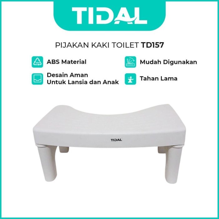 TIDAL Toilet Footrest Bench Chair Tidal Toilet Seat/ TD157 | Shopee ...