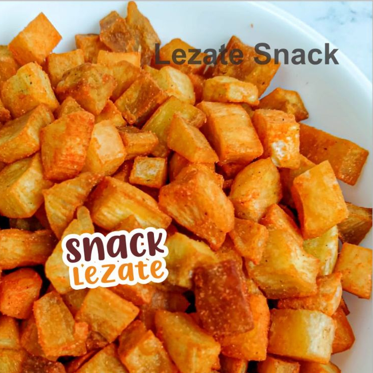 Cassava Blocks 1KG Kilo / Cassava Chips Box Dice Spicy Balado Crispy ...