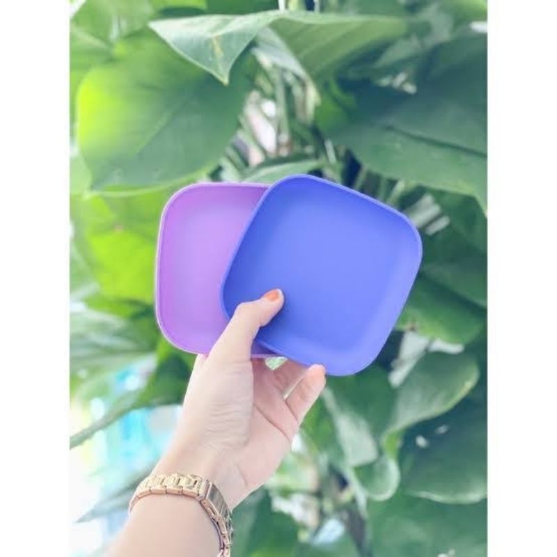 Mini stacking plate Tupperware/snack plate | Shopee Philippines