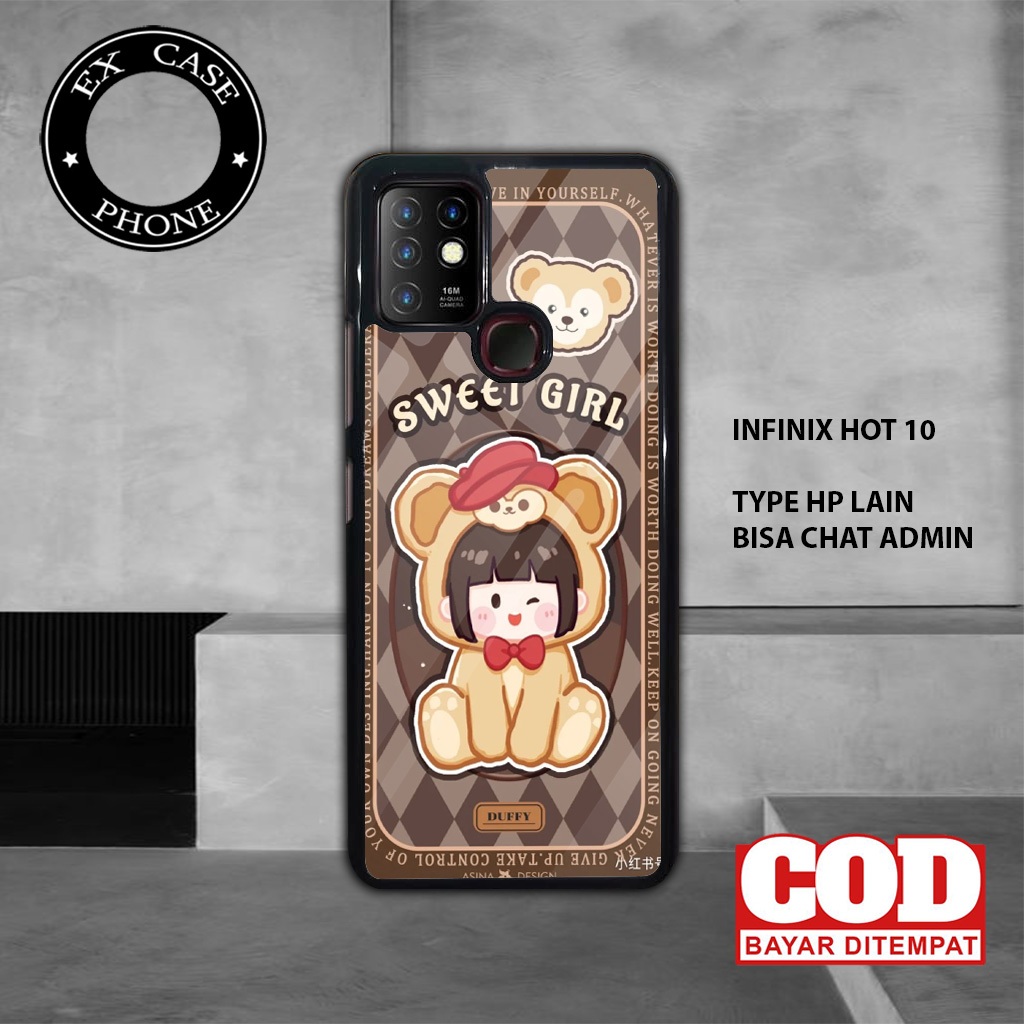 HP Softcase Glass INFINIX HOT 10 / INFINIX HOT 11 - INFINIX HOT 10 ...