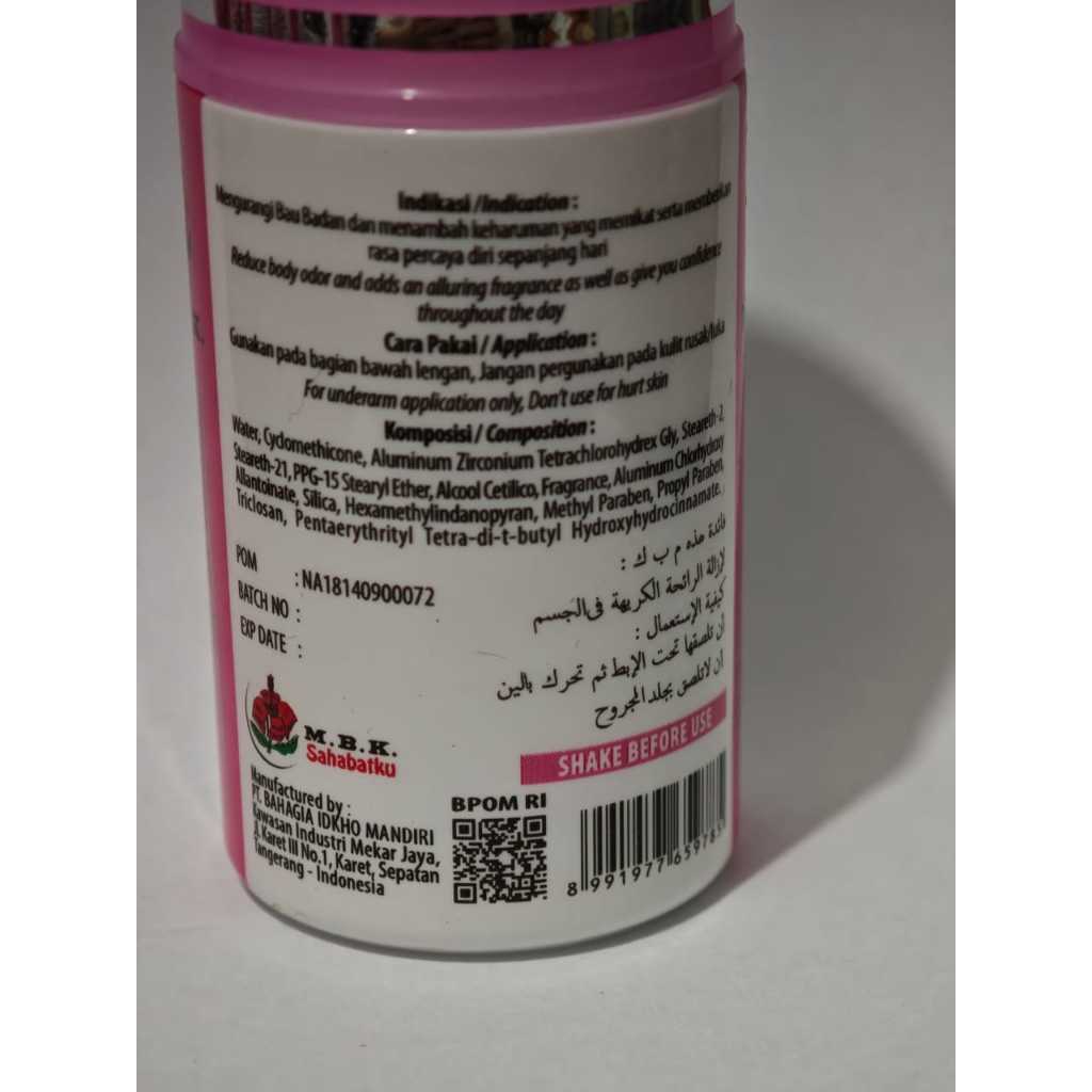 MBK Deodorant Roll On and Box / Alum Powder / Body Odor Remover / MBK ...