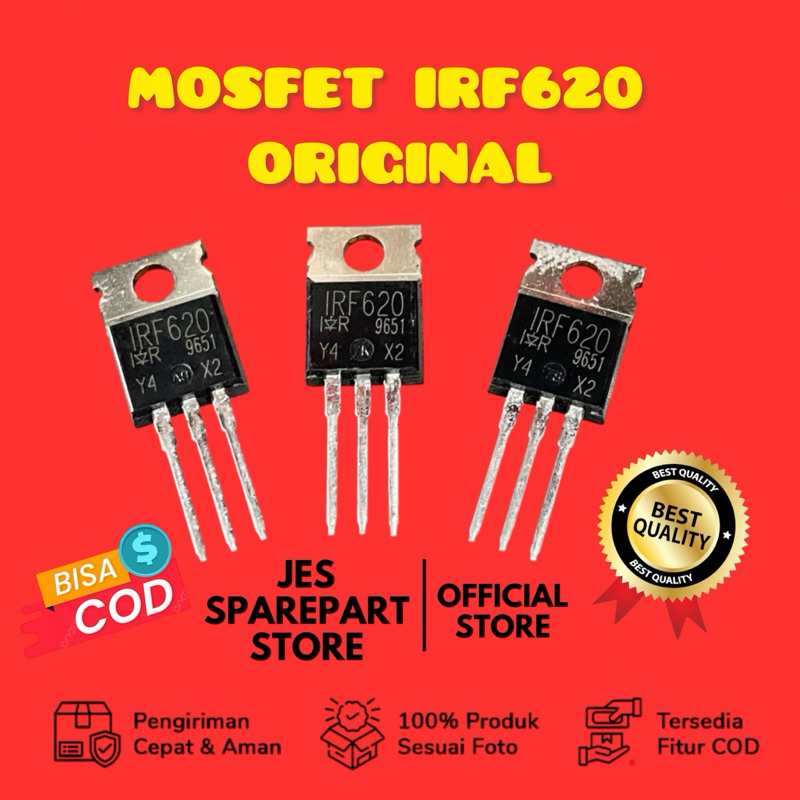 MOSFET IRF620 ORIGINAL | Shopee Philippines
