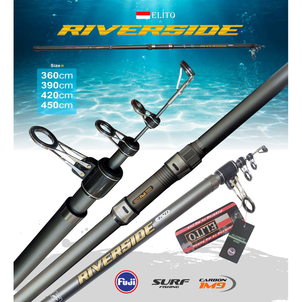 ELITO RIVERSIDE ROD SURF ROD/ SAND ROD/ FUJI ALREADY | Shopee Philippines