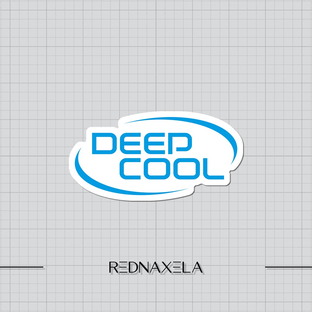 Stiker Vinyl Deep Cool Stiker Laptop Stiker Komputer Stiker Koper ...