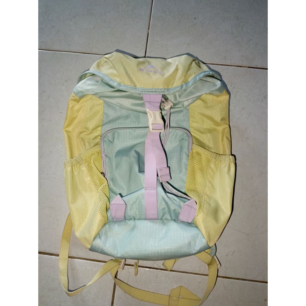ORIGINAL EYGEAR YELLOW 7L PRELOVED CHILDREN'S BACKPACK | Shopee Philippines