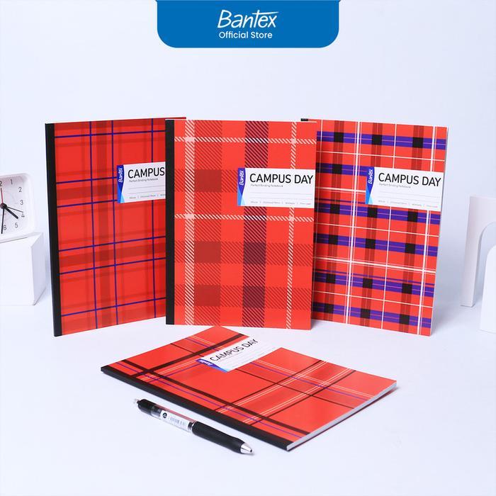 Bantex B5 70 gsm Lined Notebook - Campus Modern Box Student School Book ...