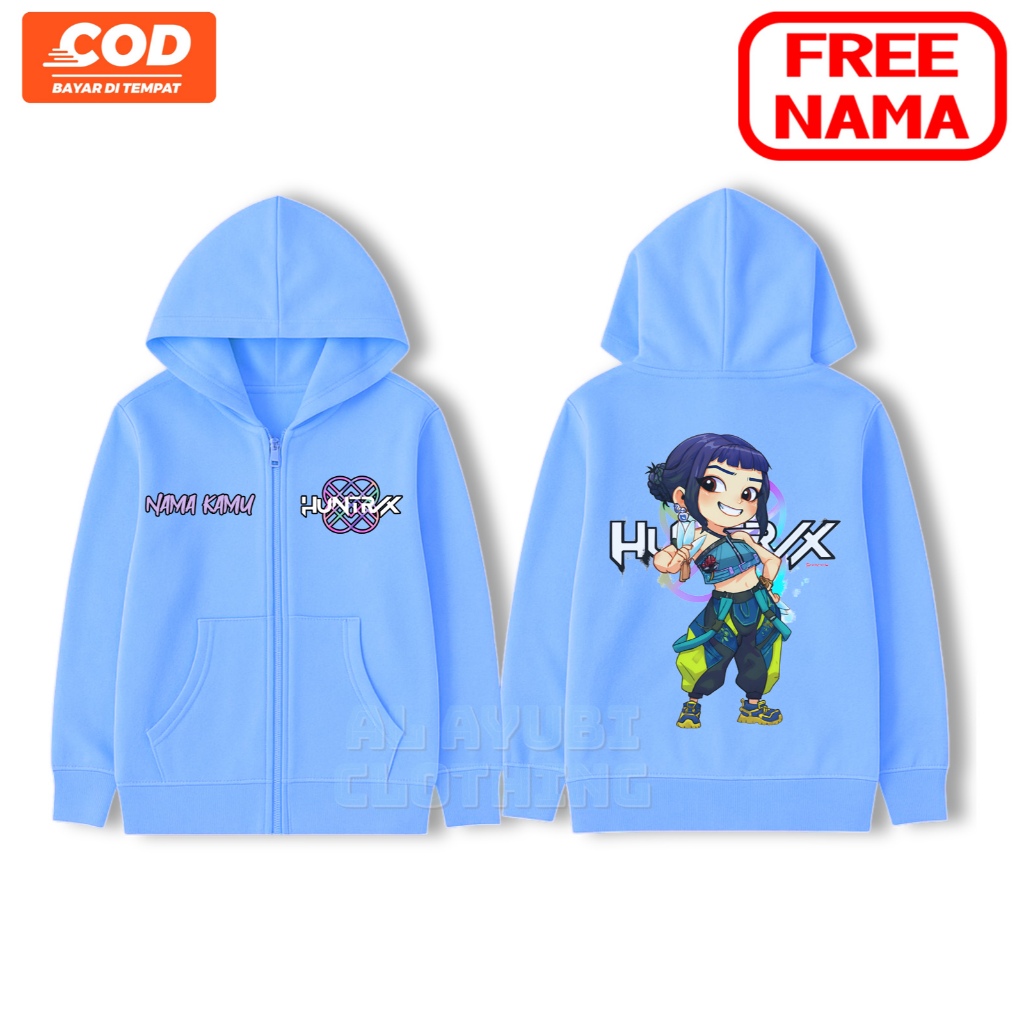 Cute Huntrix Zoey Kids Zipper Hoodie Jacket Cute Huntrix Zoey Kids ...