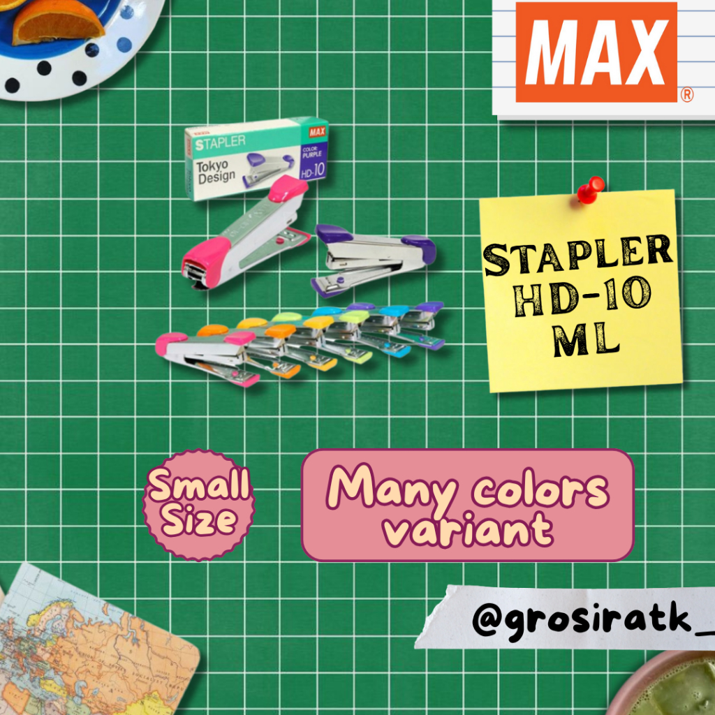 MAX Stapler HD-10 ML Stapler/ Stapler/ Sturdy Stapler/ Economical ...