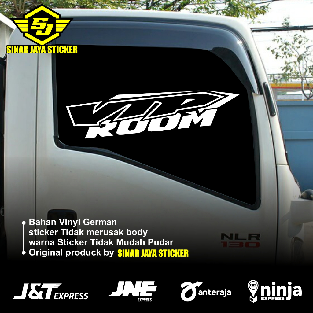 Truck Window Sticker Vip Romm Cutting Sticker Truck Glass Pick Up Car ...