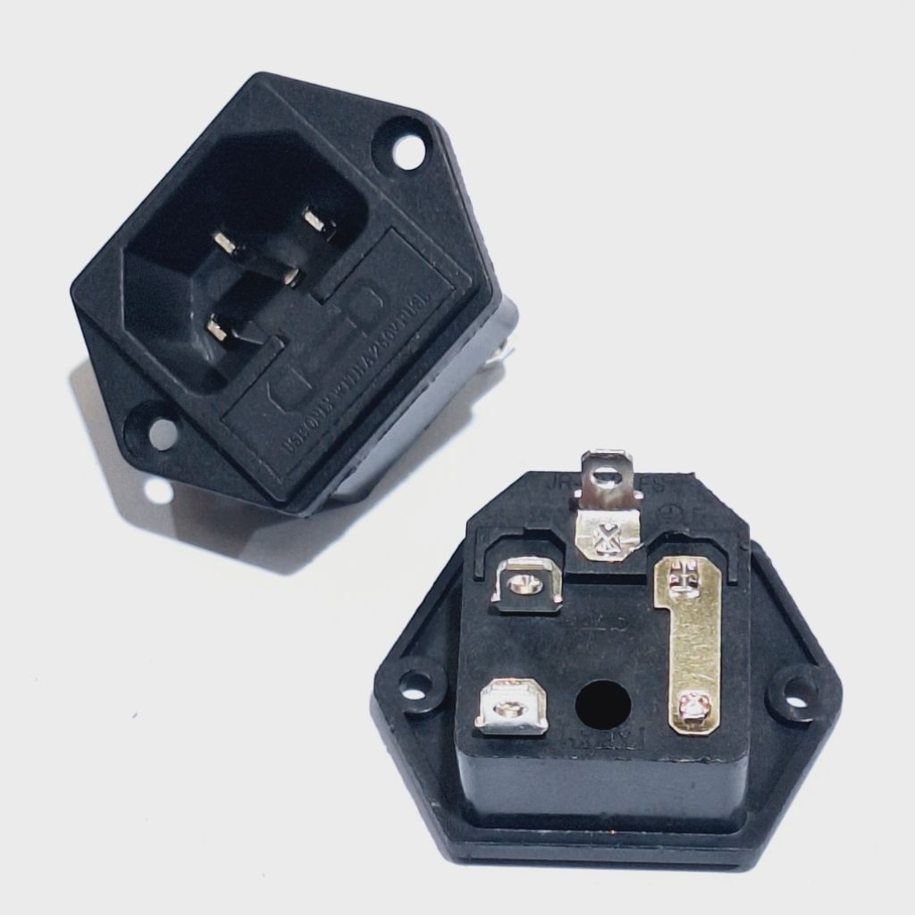 AC Socket In Box Bell + FUSE Socket | Shopee Philippines