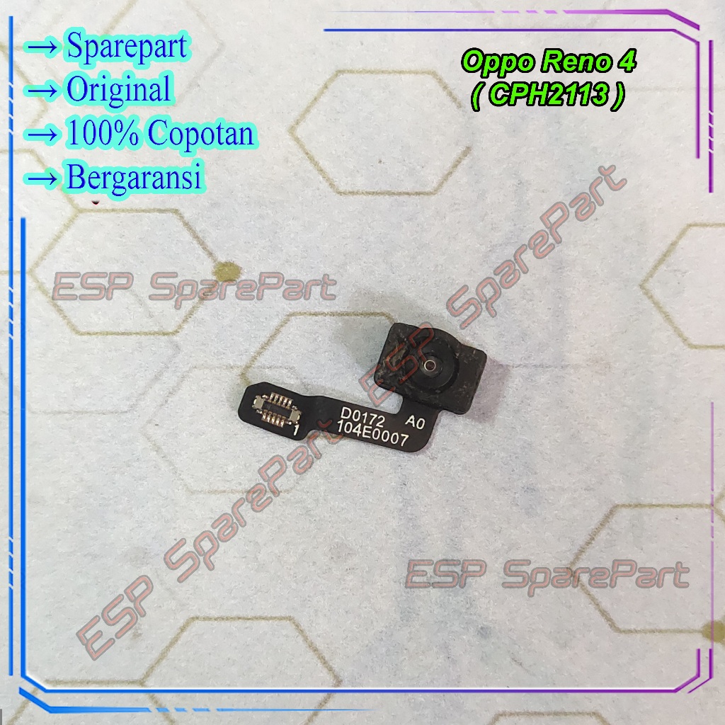 Fingerprint Oppo Reno 4 CPH2113 Flexible Fingerprint Sensor Removed ...