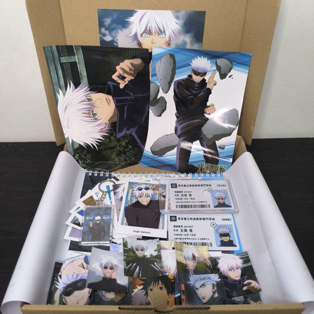 Gojo Satoru Yuta Okkotsu Jujutsu Kaisen Otaku Kit Merch Anime | Shopee ...