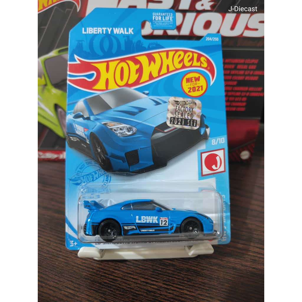 Hotwheels Regular Nissan R35 LBWK Factory Sealed 2021 [Free Protector ...