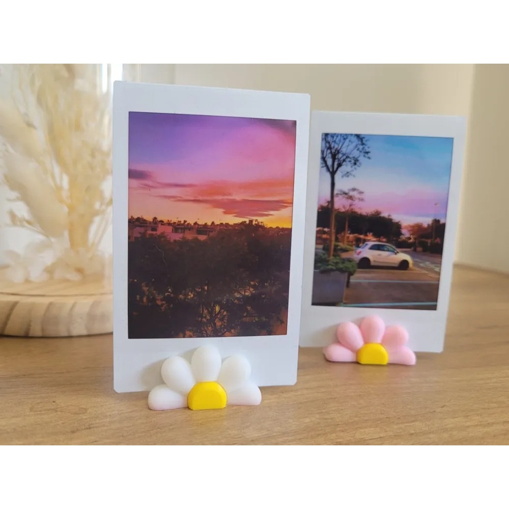 Daisy Photo Stand – Beautiful Photo Stand with Daisy Flower Motif NK 2 ...