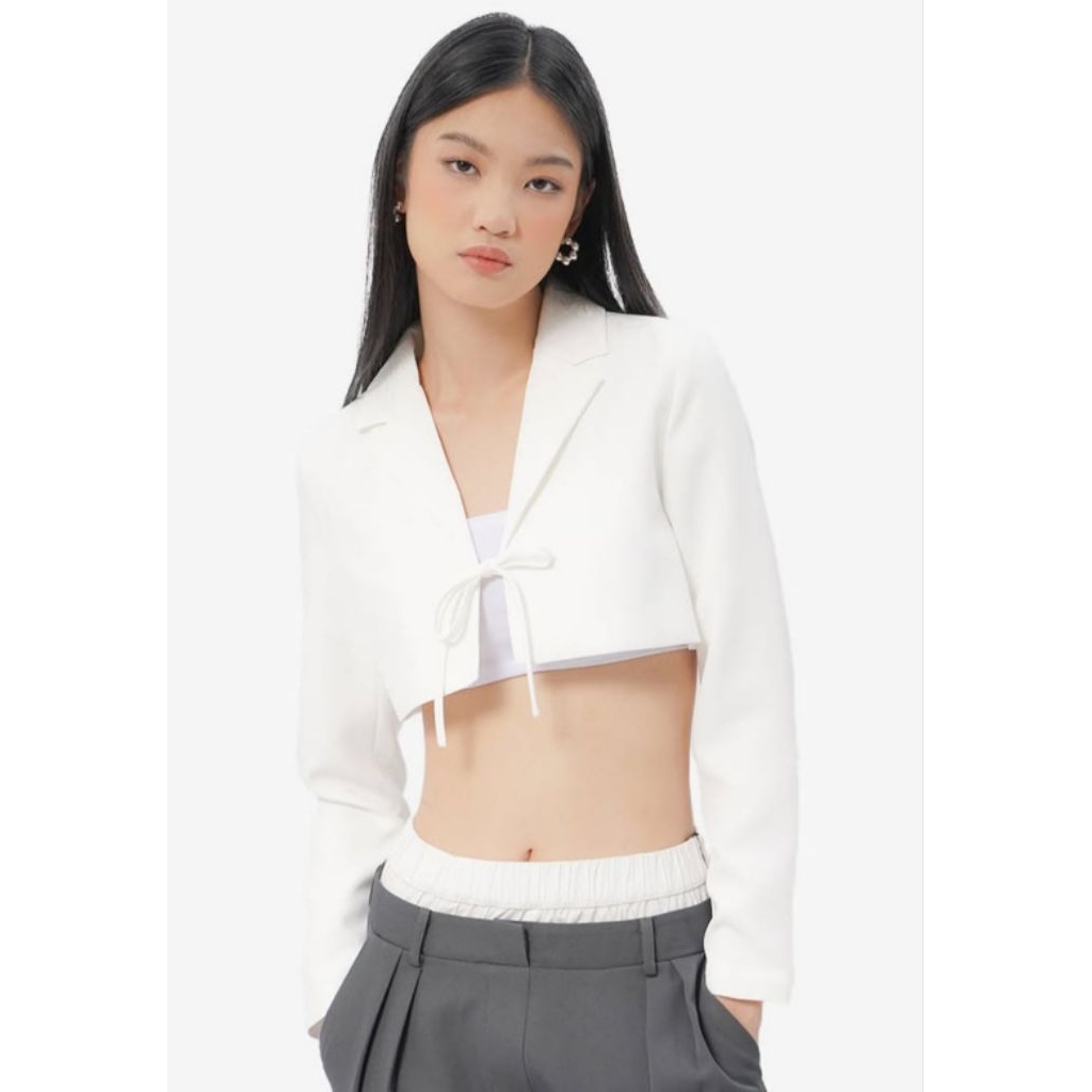 Colorbox, Open Blazer With Bow Details (ORIGINAL) | Shopee Philippines