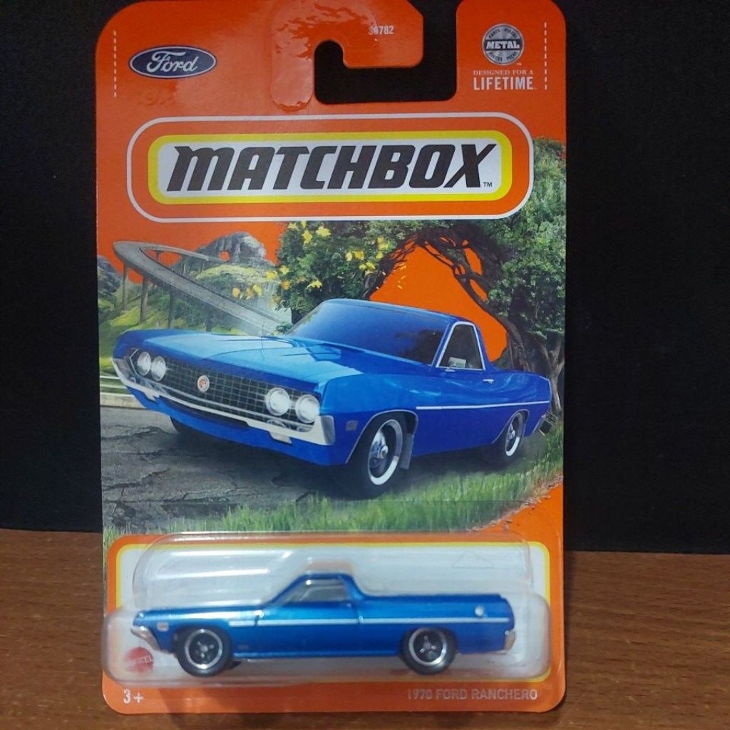 NEW 2025 MATCHBOX 1: 1970 FORD RANCHERO64 biru | Shopee Philippines