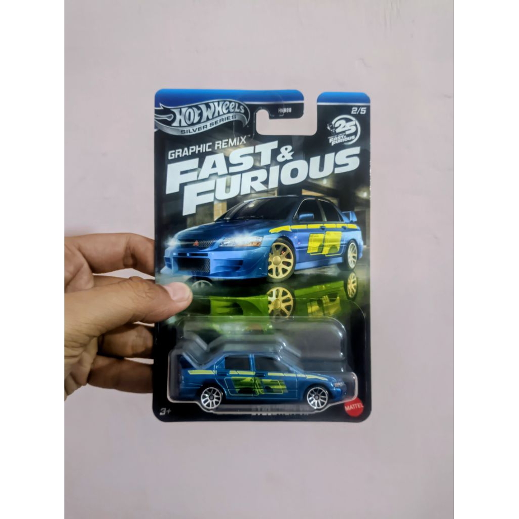 Hotwheels Fast & Furious Graphix Remix Lancer Evolution VII | Shopee ...