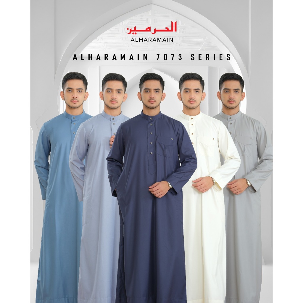 AL Haramain Series Semi Wool Thobe Hassan Robe Adult Men's Gamis ...