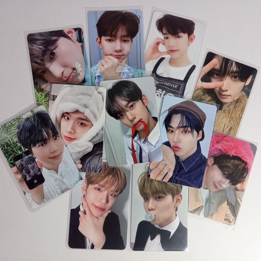 OFFICIAL PC POB ZHANG HAO HANBIN MATTHEW TAERAE GYUVIN GUNWOOK YUJIN