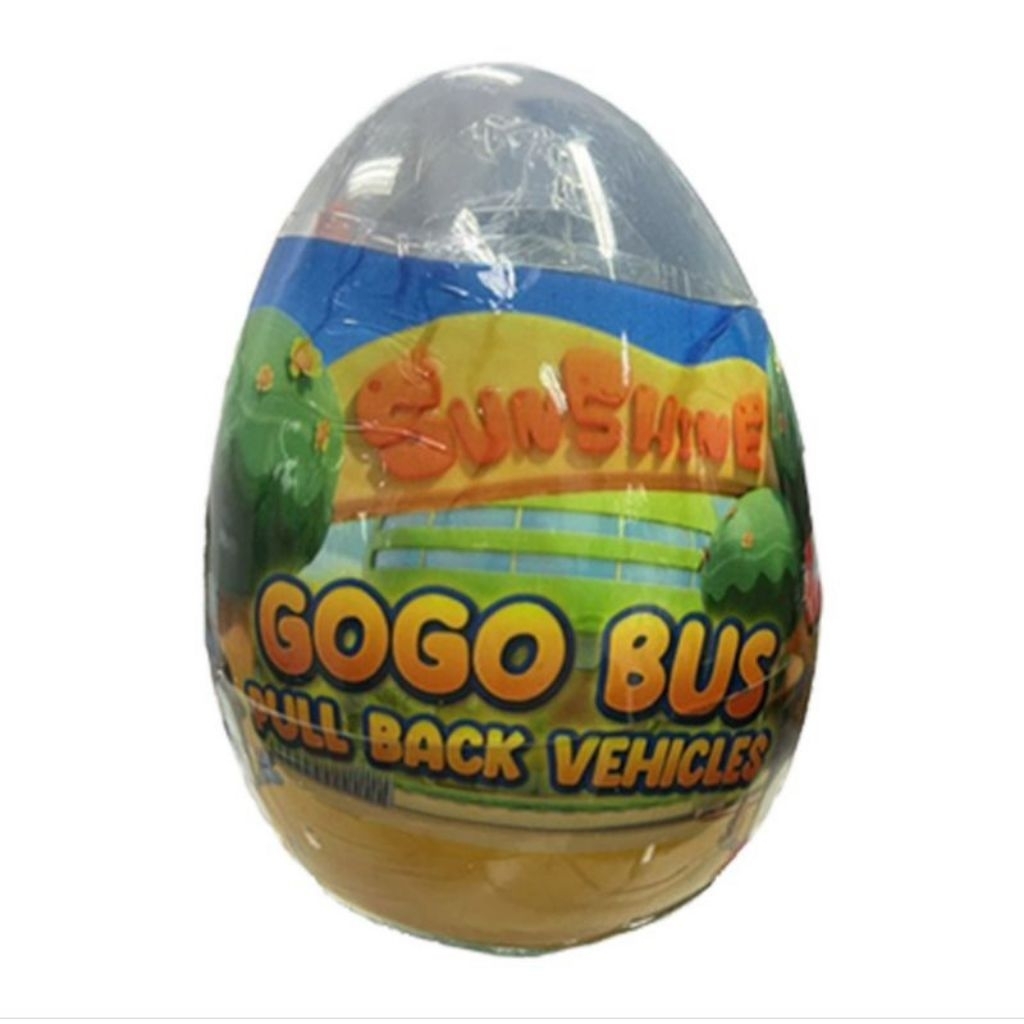 Go Go Bus Pull Back Toy Gogo bus Puklback Toy Dismantle and Reassemble ...