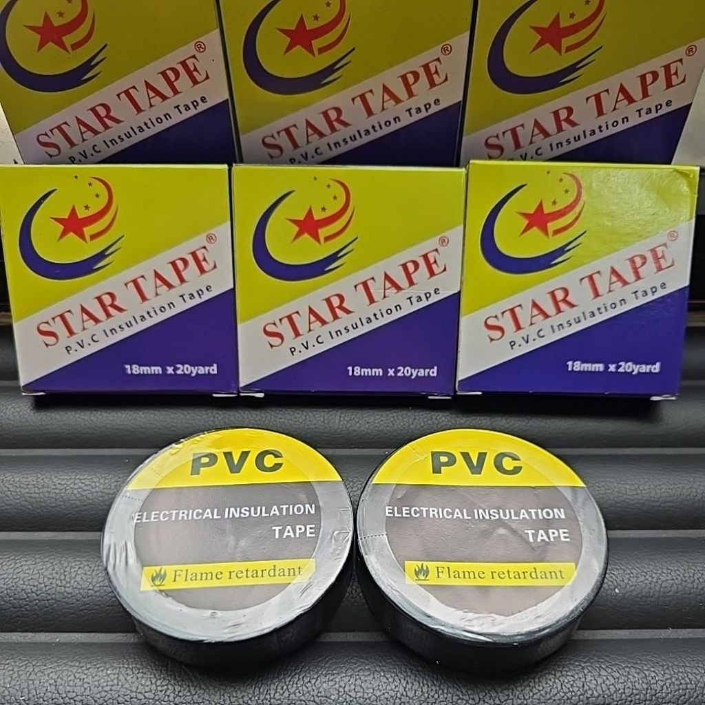 STARTAPE HEAT RESISTANT BLACK ELECTRICAL INSULATION/20 YARD ELECTRICAL ...