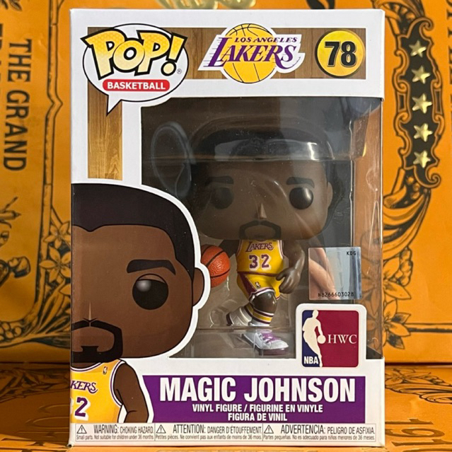 Funko Pop! Basketball: NBA Los Angeles Lakers - Magic Johnson 78 ...