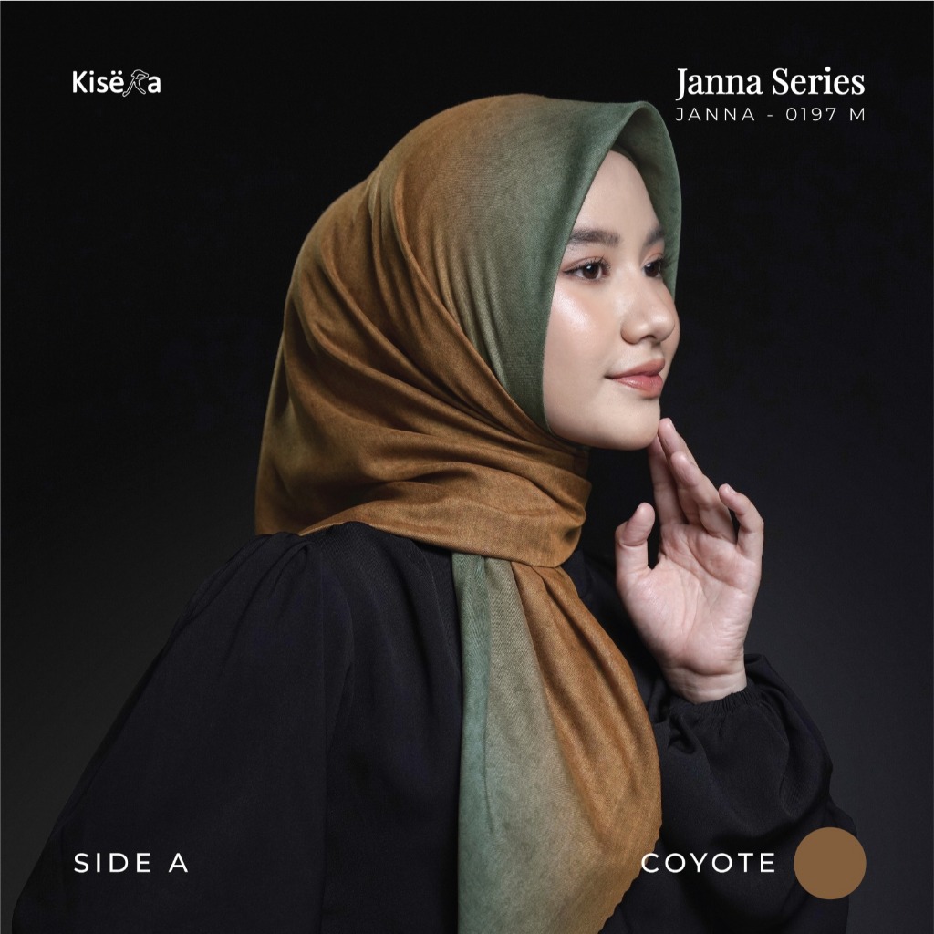 Kisera Official | Janna 0197 | One Four-Color Hijab | The first ...