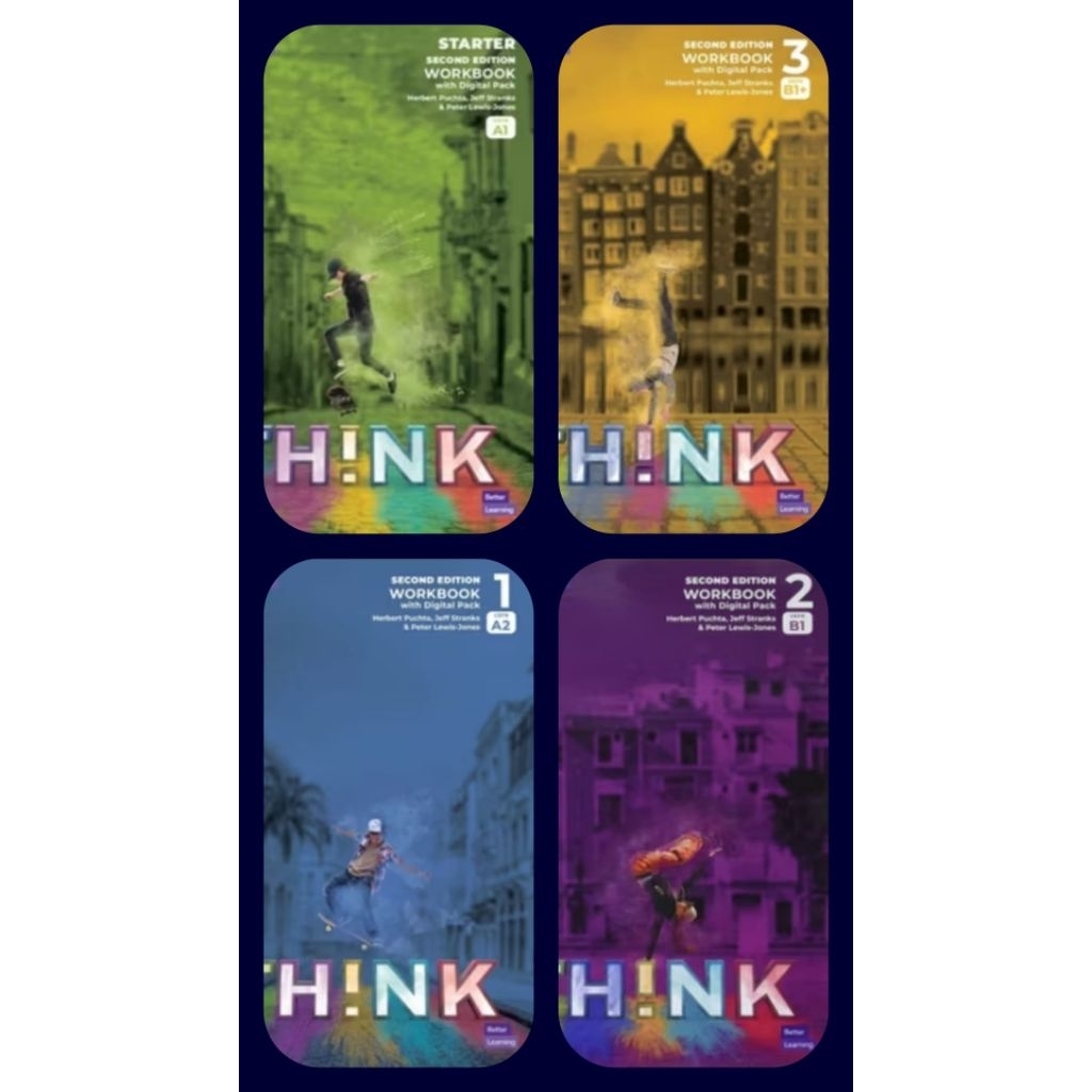 P) Think Workbook Starter/1/2/3/4/5/ / Black White | Shopee Philippines