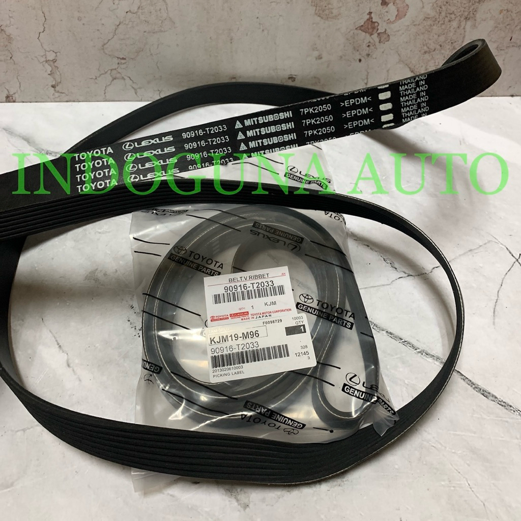 VAN BELT, FAN BELT, FAN BELT INNOVA REBORN - FORTUNER VRZ - HILUX REVO ...