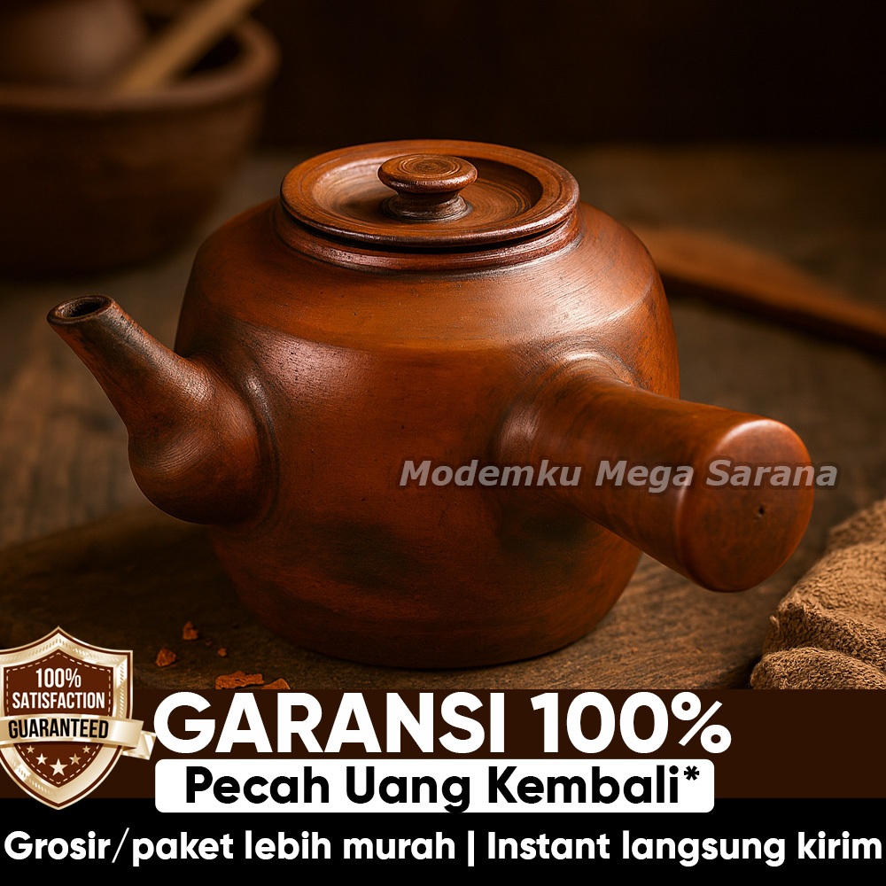 Crispy Herbal Medicine Boiling Pot - Clay Pot Boiling Pot Jamu Cooking ...
