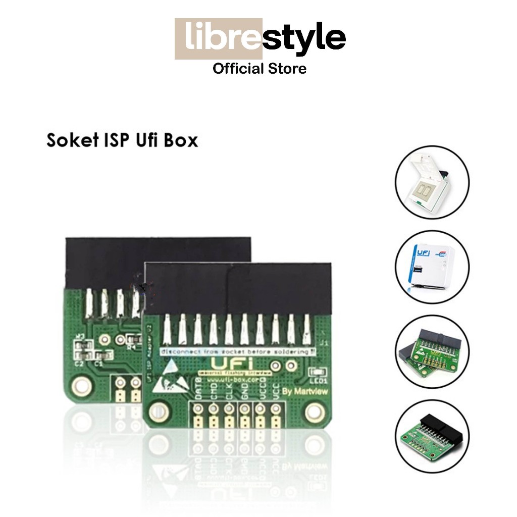 Ufi ISP Adapter V2 - Original ISP UFI New Socket Adapter Software Tool ...