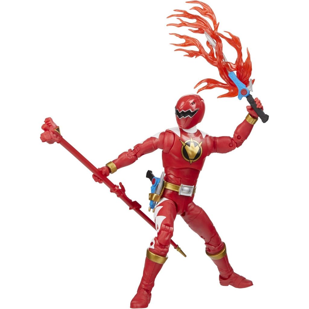Power Rangers Lightning Collection Dino Thunder Red Ranger 6-Inch ...