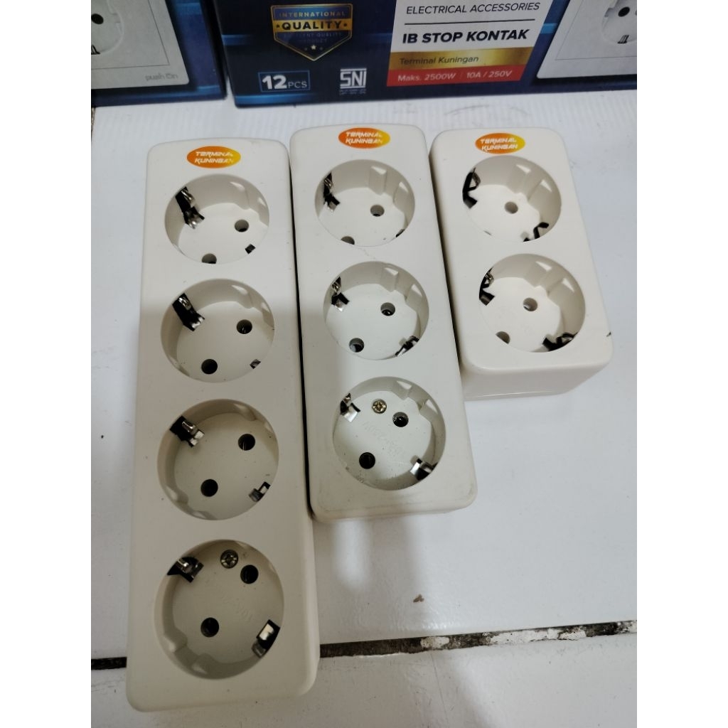 ASABER 2L Socket 3L/ 4-Hole Socket, Original SNI Brass Terminal ...