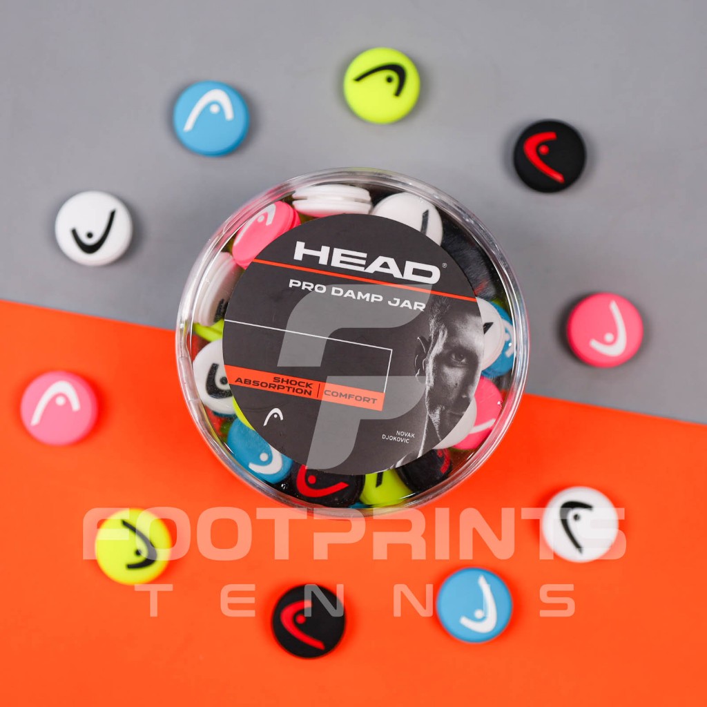 Head Pro Damp Tennis Damper, Anti-Vibration Dampener, Tennis Racket ...
