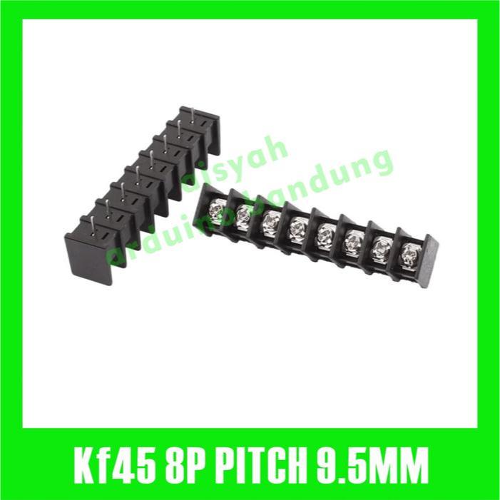 TERMINAL BLOCK KF45 8 PIN CONNECTOR PCB PITCH 9.5MM KF 45 8P 8PIN 8 P ...