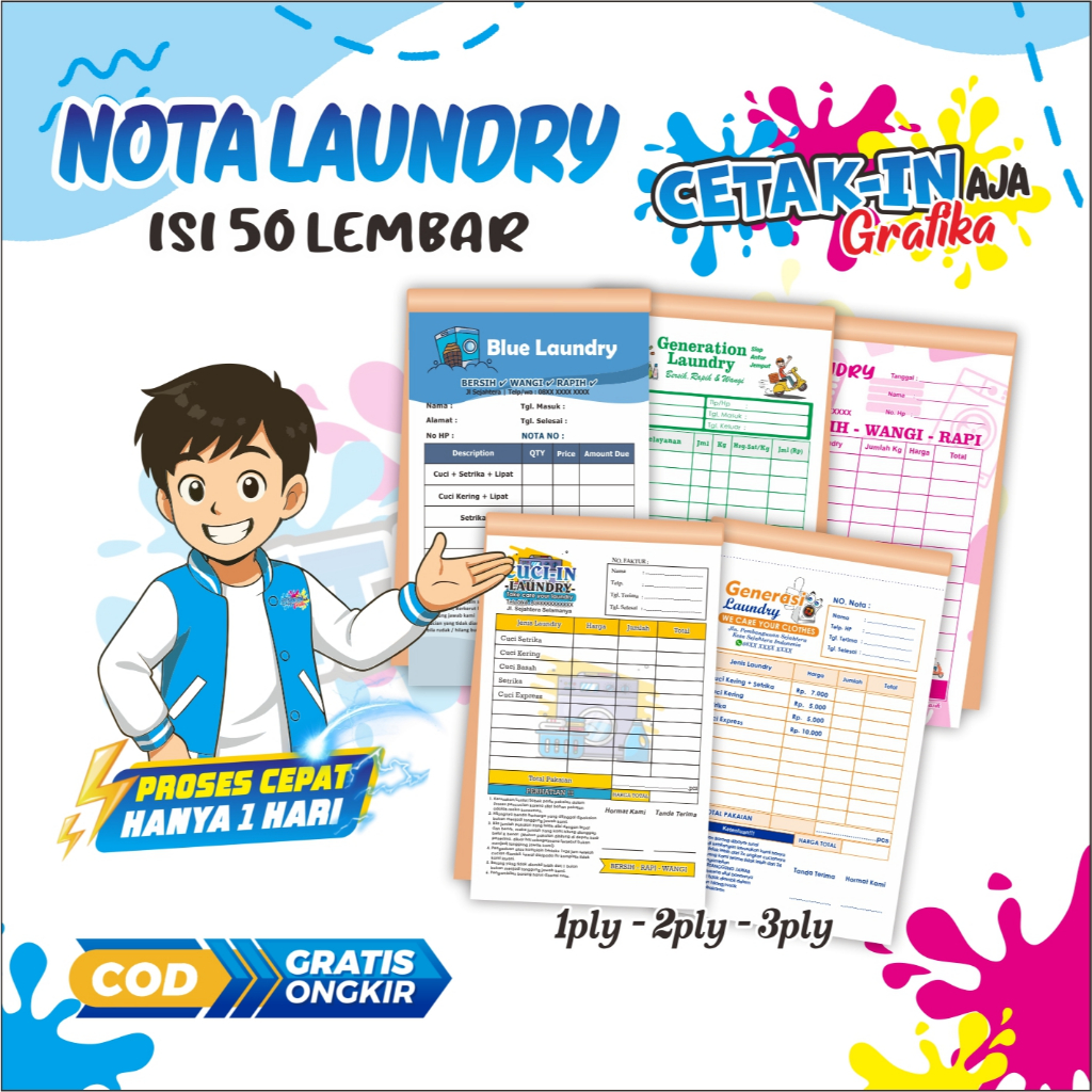 Print Custom & Fast Laundry Notes || Print-IN Graphics | Shopee Philippines