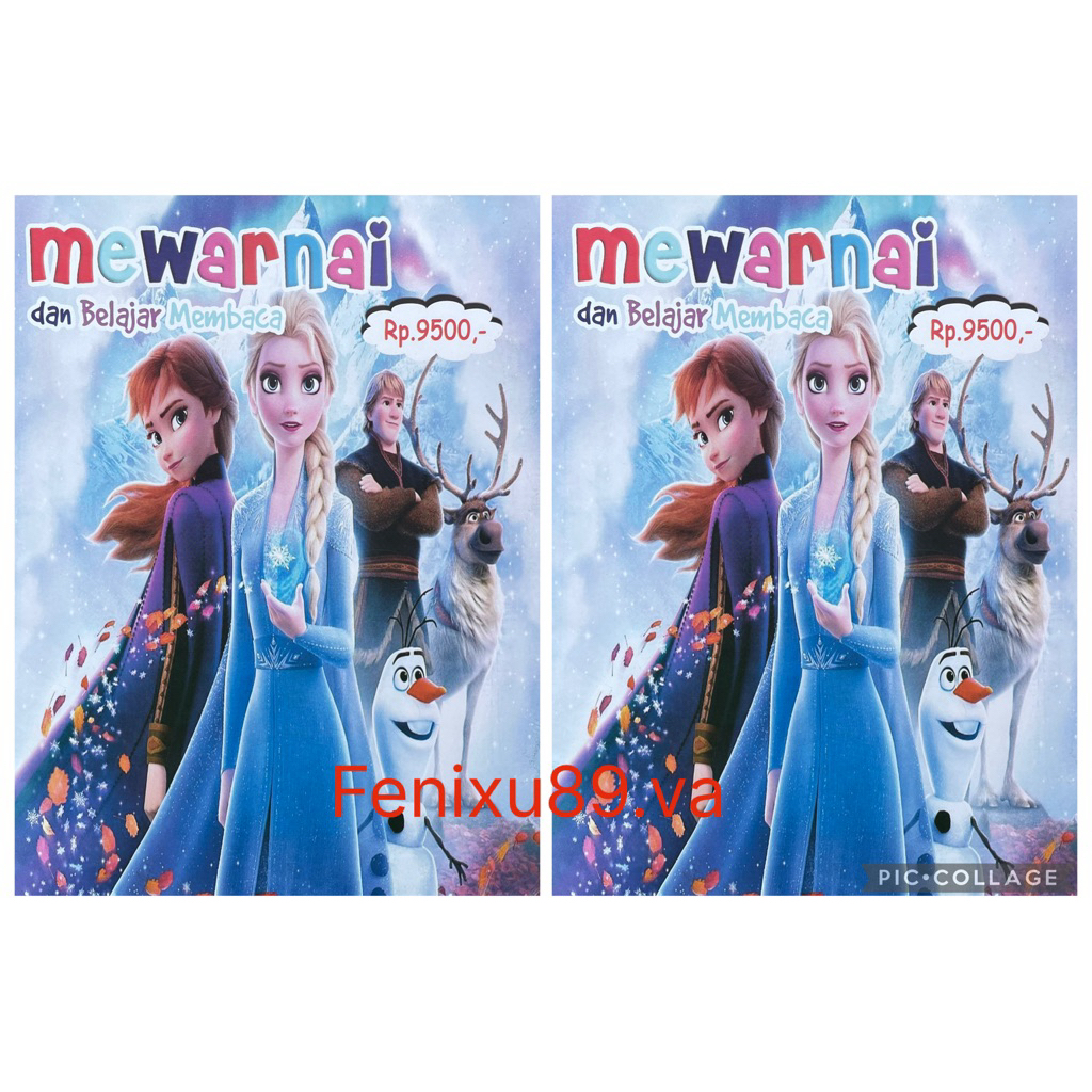 Frozen Jumbo Coloring Book 01 | Shopee Philippines