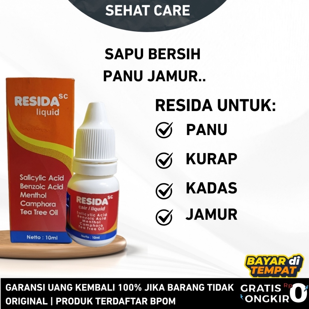 The Most Effective Resida Liquid Tinea Versicolor Treatment for Itching ...