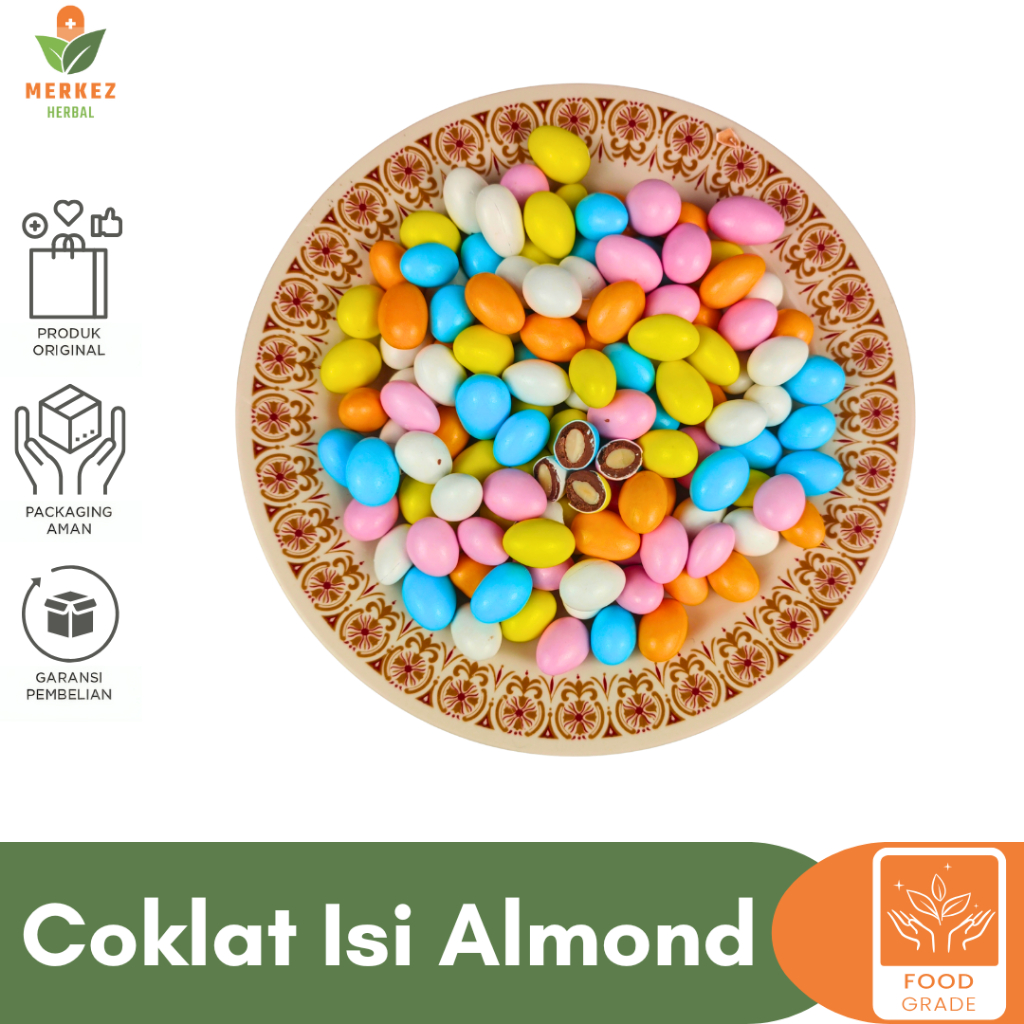 Arabic Almond Chocolate 250 Grams, Hajj and Umrah Souvenirs, Original ...