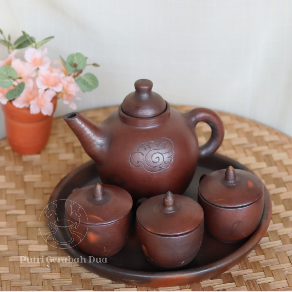 Batik Pot / Batik Motif Pottery Pot 800 ml | Shopee Philippines