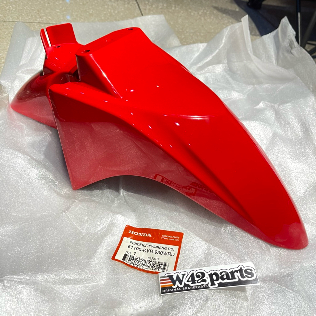 MERAH FRONT MUDGER FOR VARIO CARBON 110 CW SOLID RED ORIGINAL AHM 61100 ...