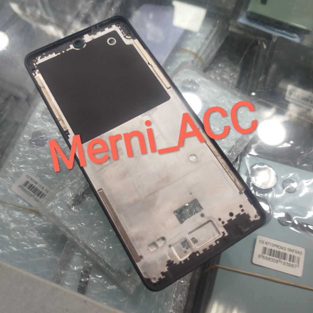 MESIN Infinix Hot 40 Pro X6837 Middle bone Frame lcd engine stand ...