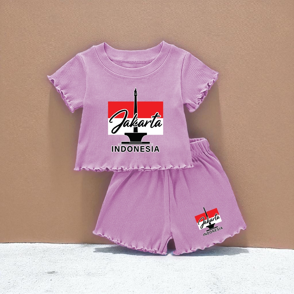 Distro number clothing Set for girls 0-2 years, children's number suit ...