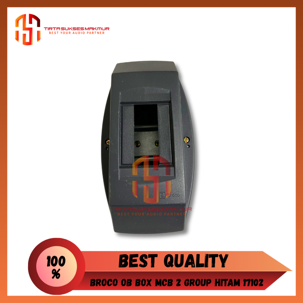 OB BOX MCB 2 GROUP BLACK 17102 - WHOLESALE - OUTBOW BOX 2 GROUP ...
