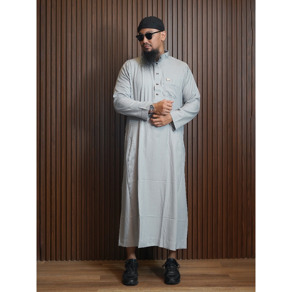 Kaffi Robe by Al Amwa Platinum | Long Sleeve Adult Robe | Saudi Thobe ...