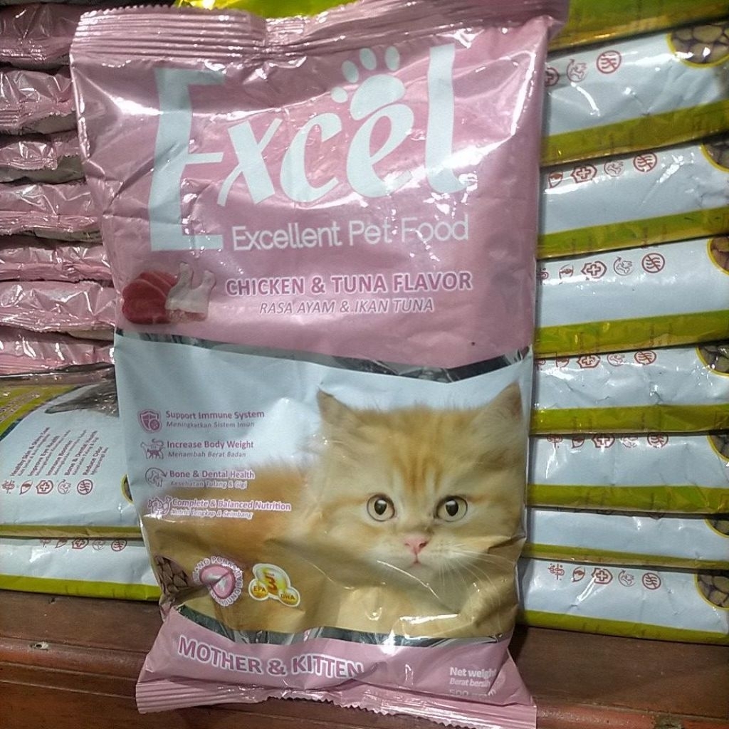 Excel mother & kitten 500 gr | Shopee Philippines