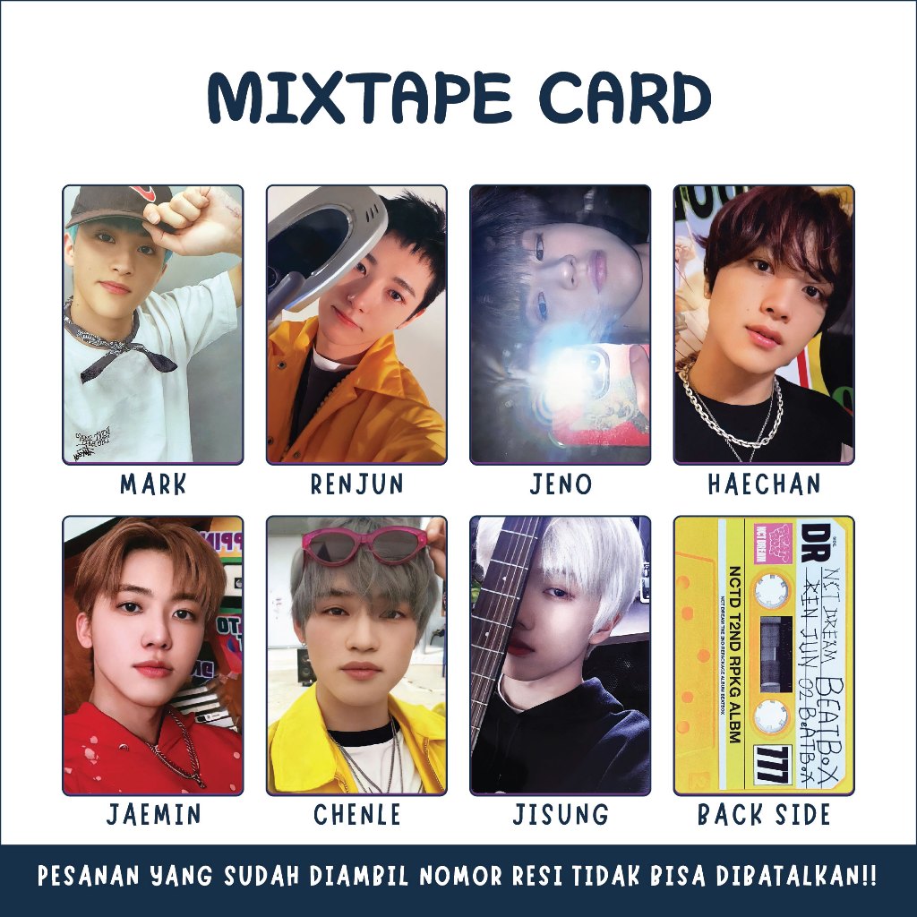 UNOFFICIAL PHOTOCARD] NCT DREAM - BEATBOX | Shopee Philippines